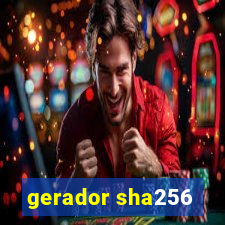 gerador sha256