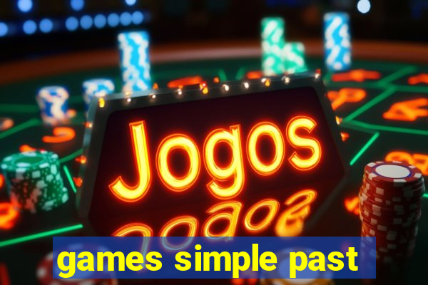 games simple past