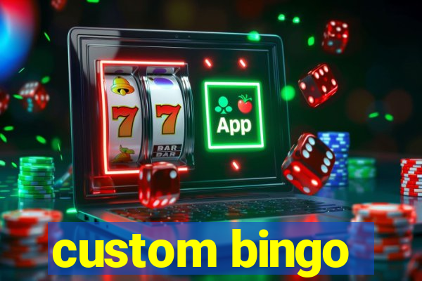 custom bingo