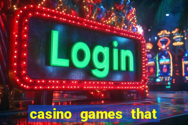 casino games that pay real money with no deposit