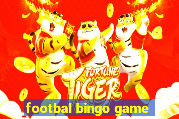 footbal bingo game