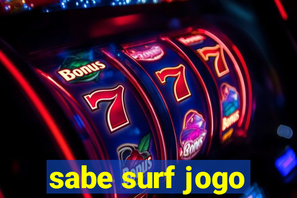 sabe surf jogo