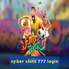 cyber slots 777 login