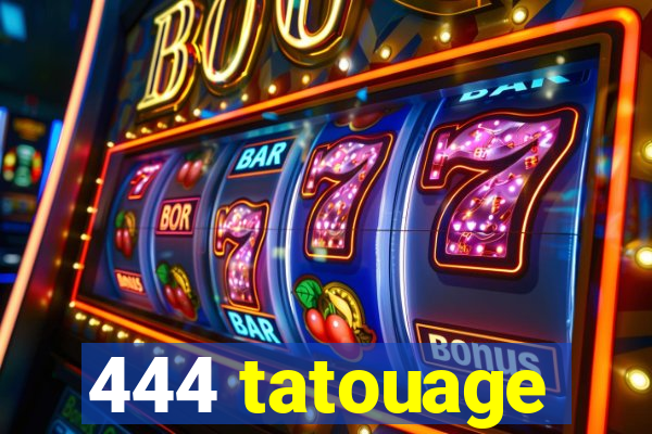 444 tatouage