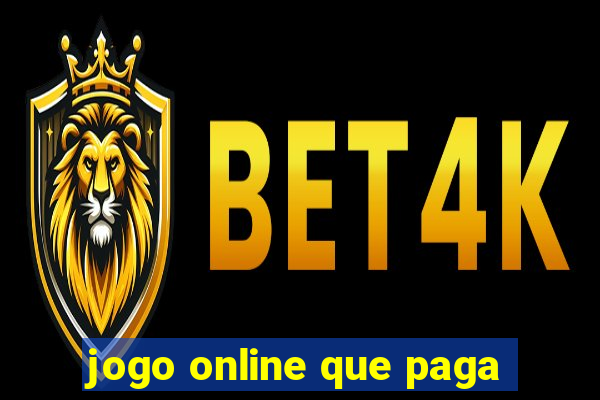 jogo online que paga