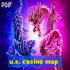 u.s. casino map