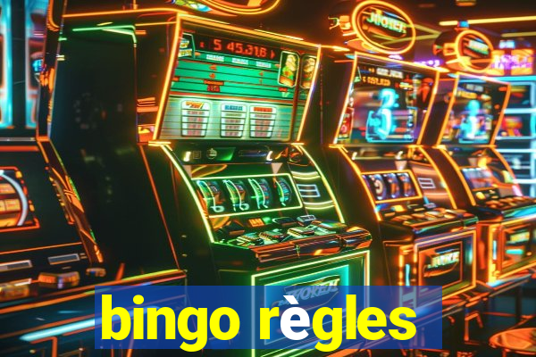 bingo règles