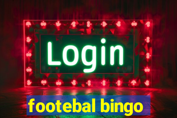 footebal bingo