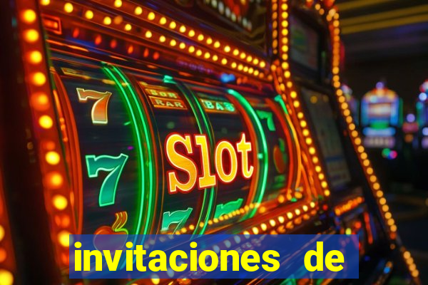 invitaciones de bingo para editar