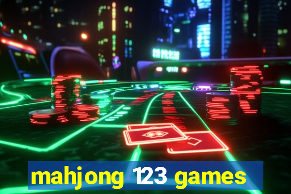 mahjong 123 games