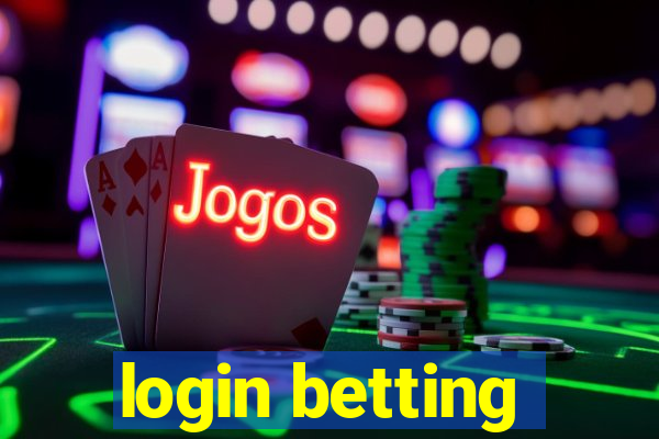 login betting