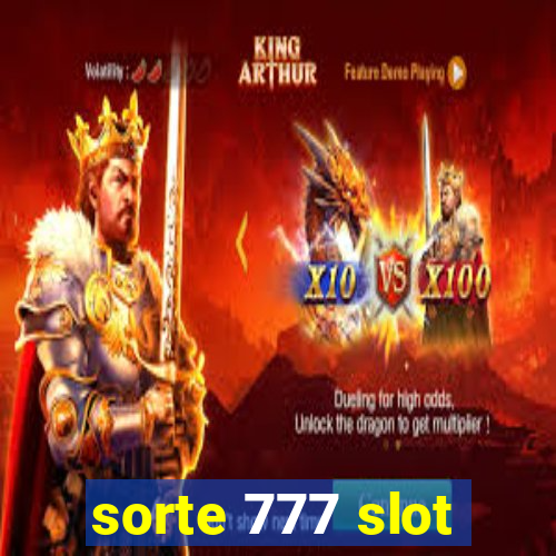 sorte 777 slot