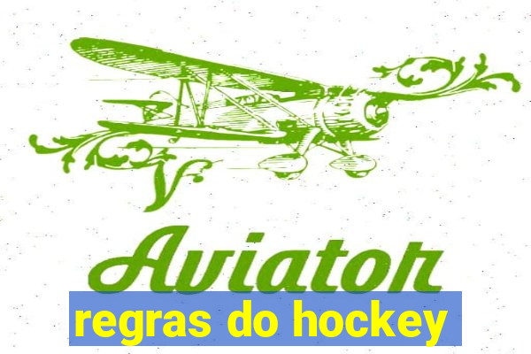 regras do hockey