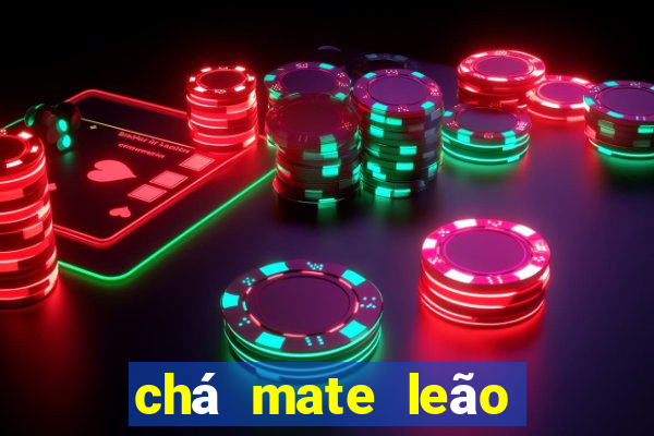 chá mate leão tem cafeína