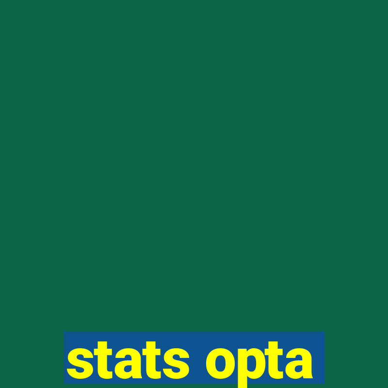 stats opta