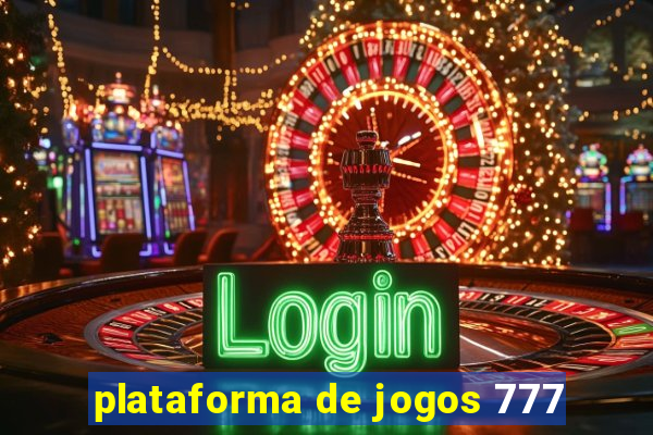 plataforma de jogos 777