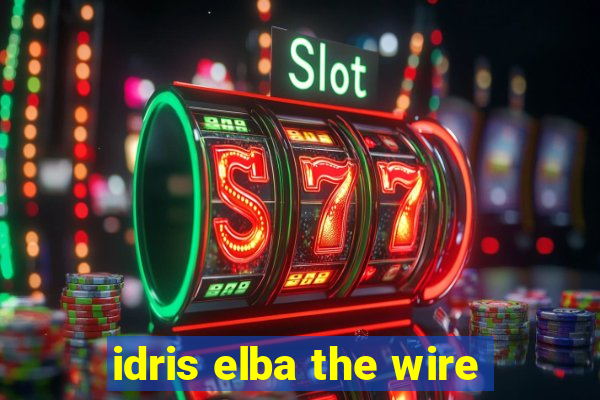 idris elba the wire