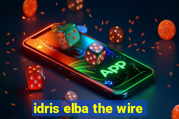 idris elba the wire