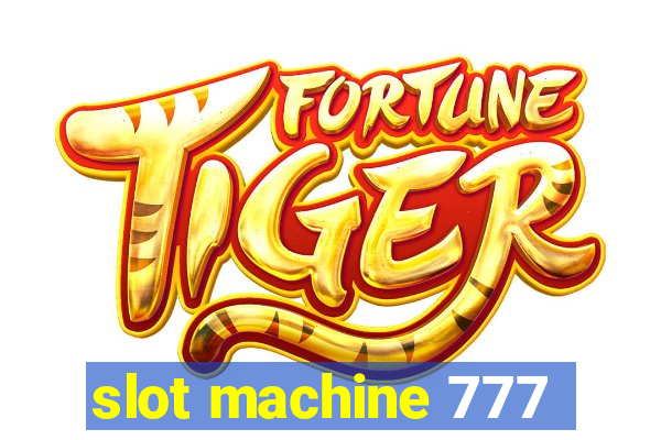 slot machine 777