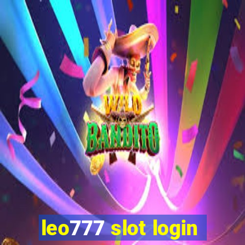 leo777 slot login