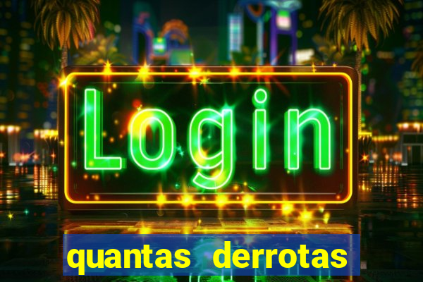 quantas derrotas teve o flamengo em 2019