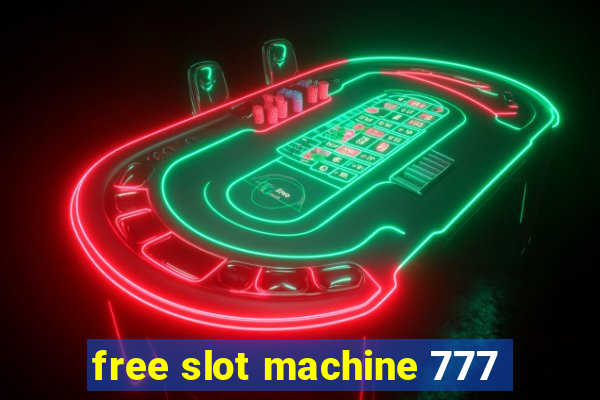 free slot machine 777