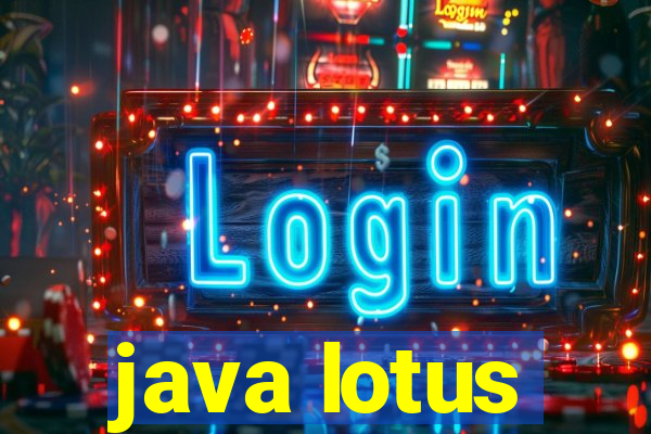 java lotus