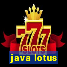 java lotus