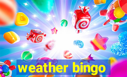 weather bingo