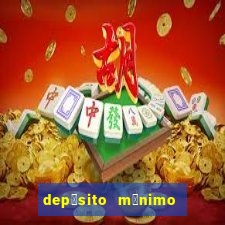 dep贸sito m铆nimo de 50 centavos