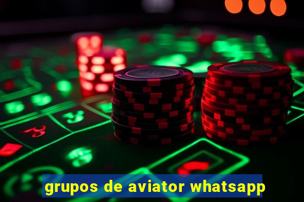 grupos de aviator whatsapp