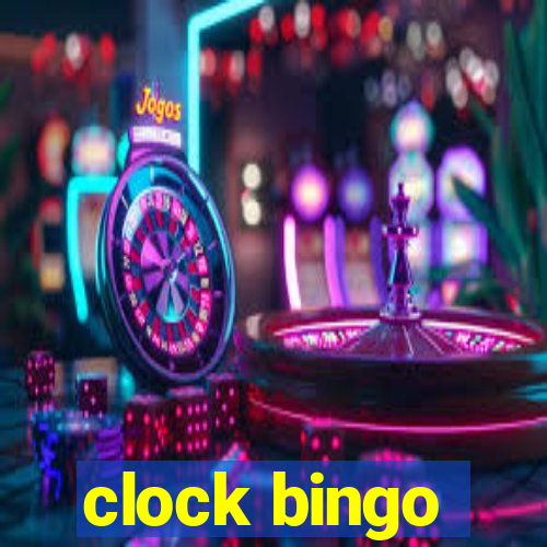 clock bingo