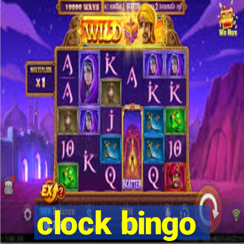 clock bingo