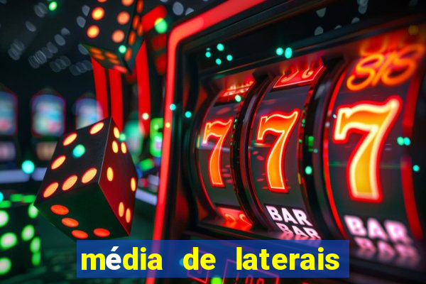 média de laterais por jogo premier league