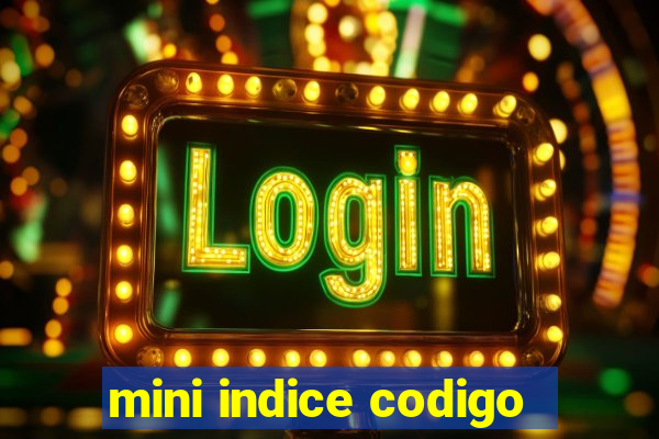 mini indice codigo