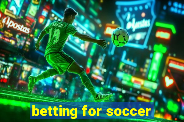 betting for soccer