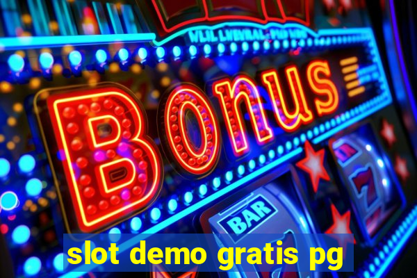 slot demo gratis pg