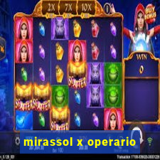 mirassol x operario