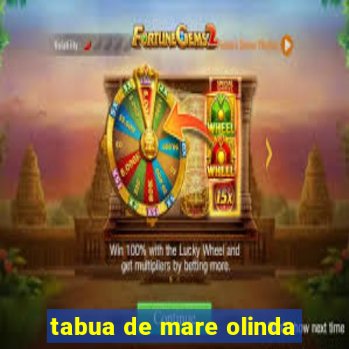 tabua de mare olinda