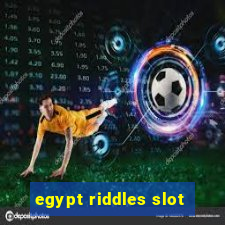 egypt riddles slot