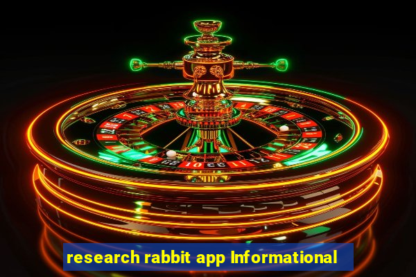 research rabbit app Informational