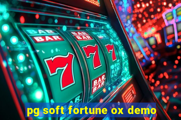 pg soft fortune ox demo