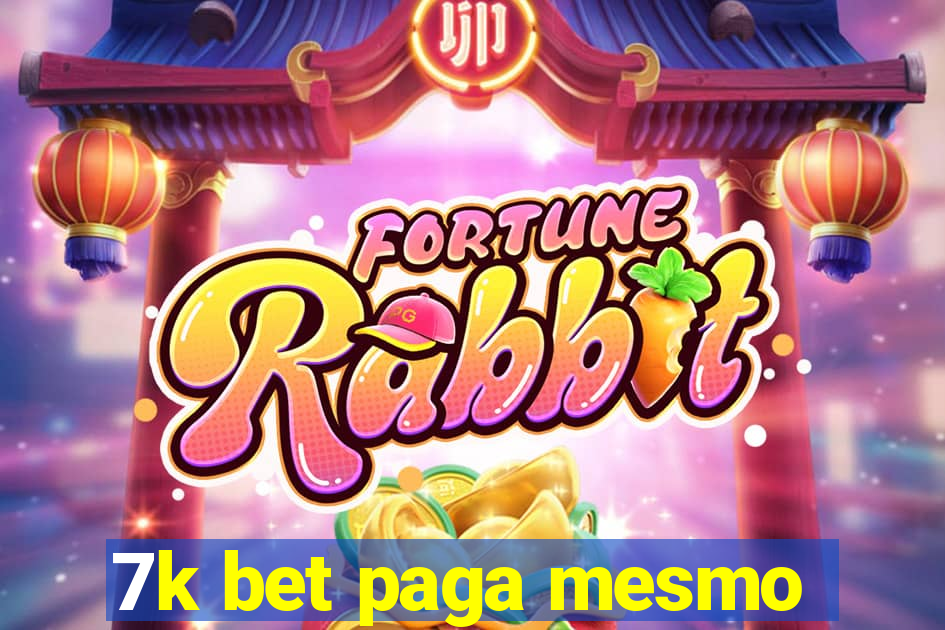 7k bet paga mesmo