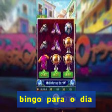 bingo para o dia da mulher