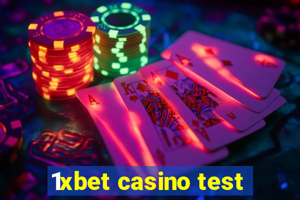 1xbet casino test