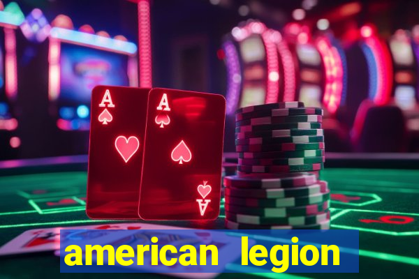 american legion bingo times