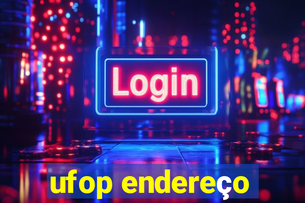 ufop endereço