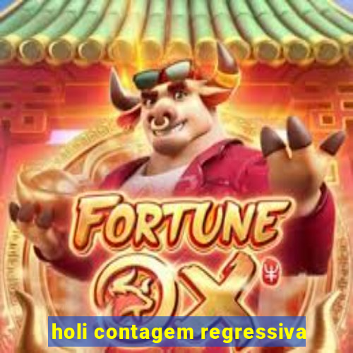 holi contagem regressiva