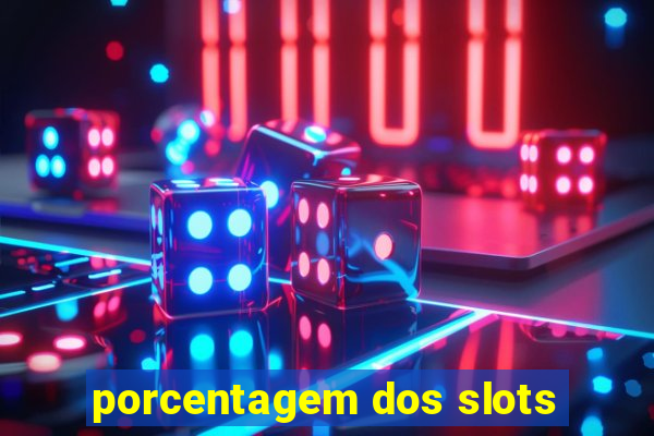 porcentagem dos slots