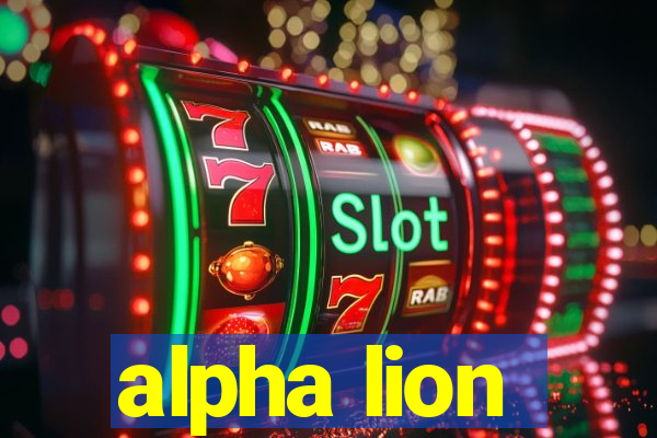 alpha lion